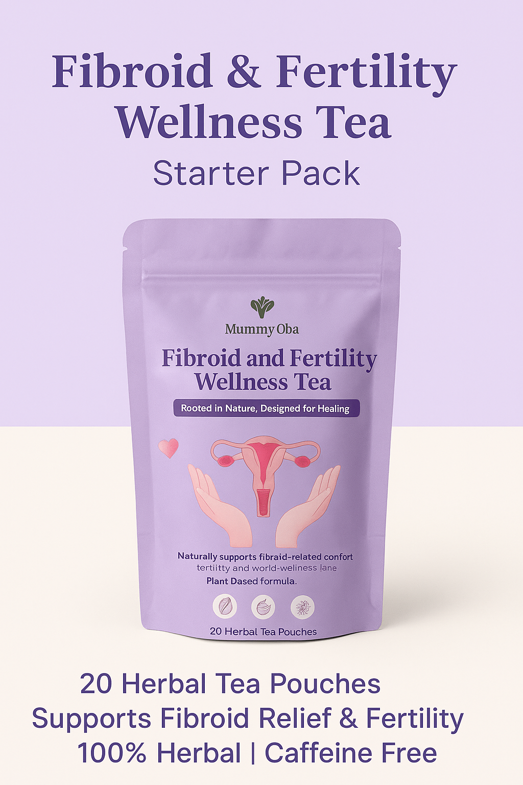 Fibroid and Fertility Wellness Tea (Single Pack of 20)